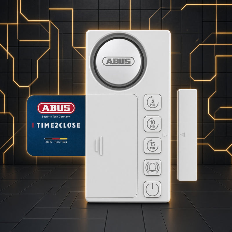 TECHGIER | ABUS Time2Close Fensteralarm | Timer
