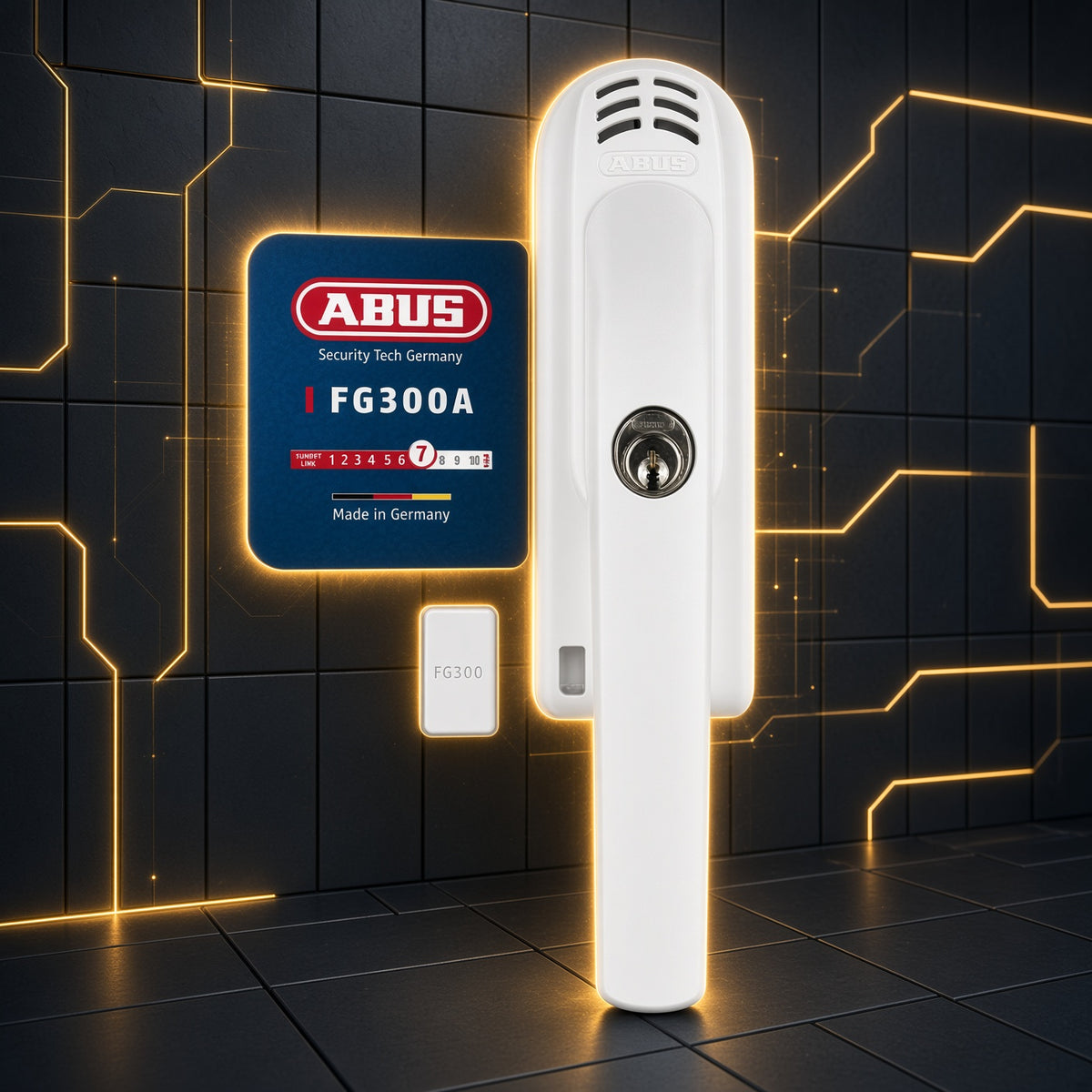 TECHGIER | ABUS FG300A | Fenstergriff Alarm